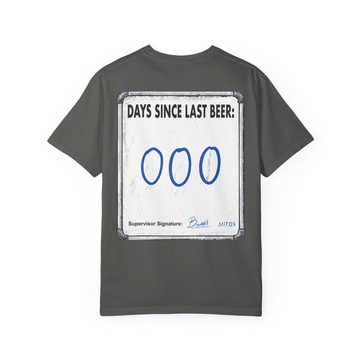 Days Since Last Beer