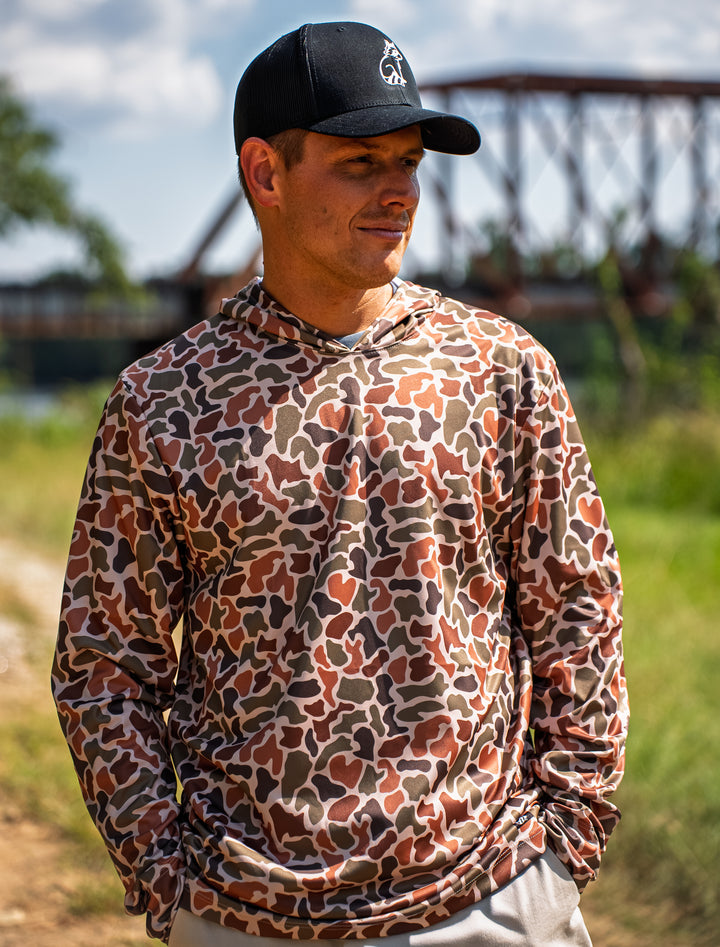 Woodland Camo Active Hoodie