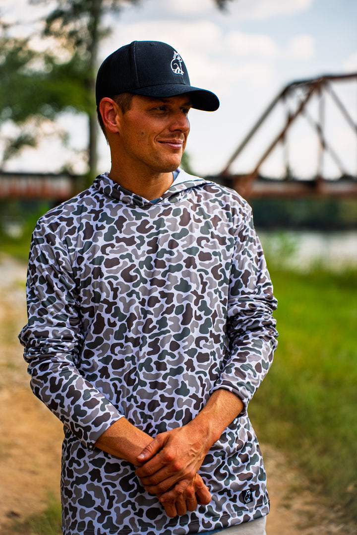 Beach Side Camo Active Hoodie